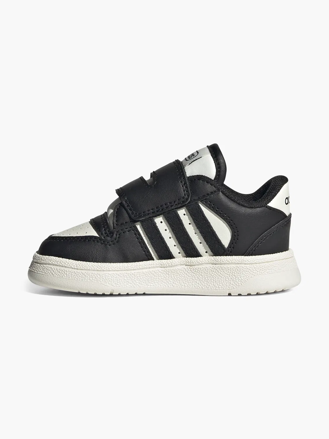 Детские кроссовки на липучках Adidas BREAK START CF I, черный — фото 2