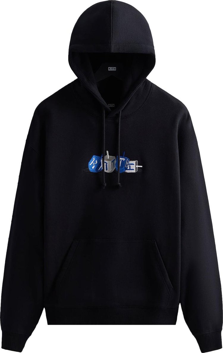 

Худи Kith Dreidel Hoodie 'Black', черный