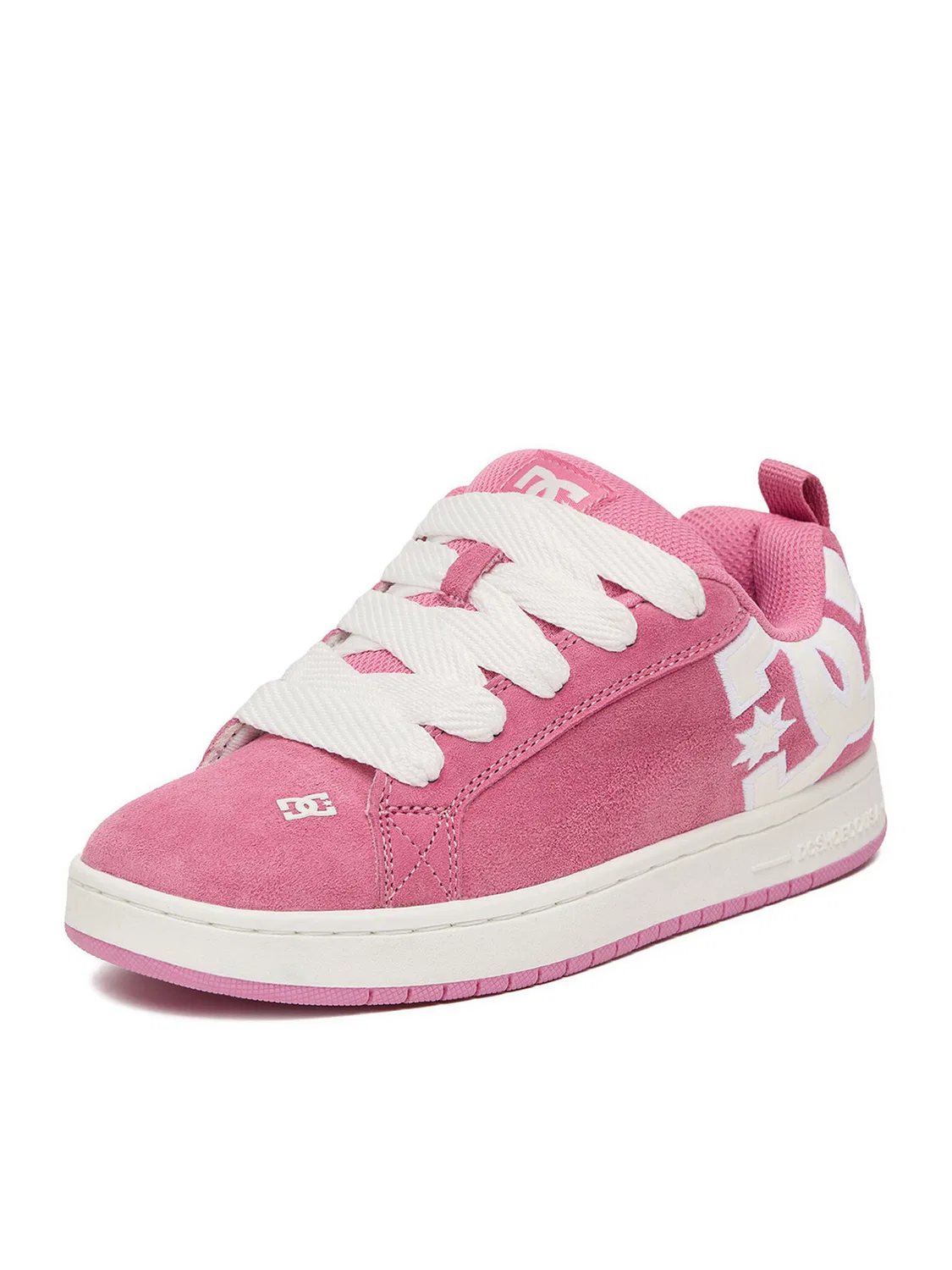 Кроссовки для девочки Dc Shoes, розовый — фото 3