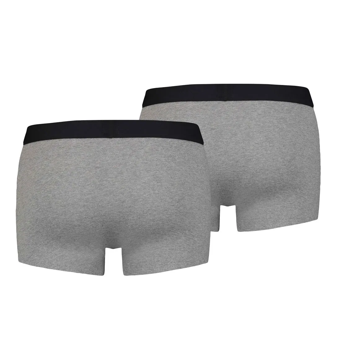 Мужские боксеры Solid Basic Trunk 2er Pack Levi's, Grey — фото 2