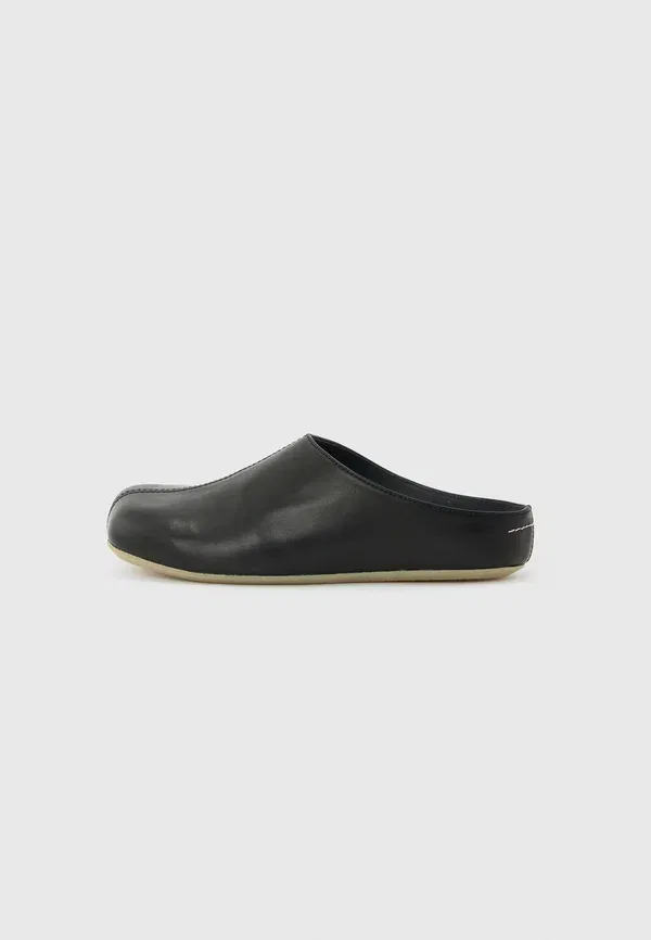 Мюли из кожи, Mules Mm6 Maison Margiela, черный