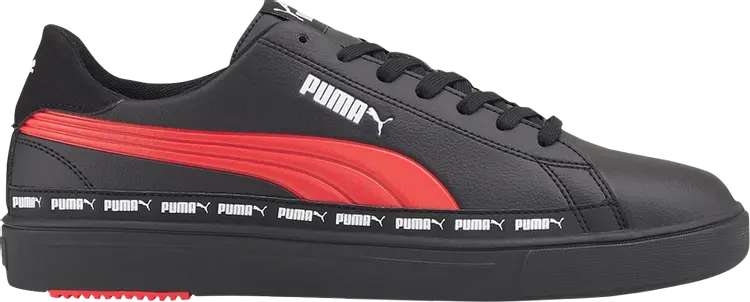 

Кроссовки Puma Serve Pro Lite Black High Risk Red, черный