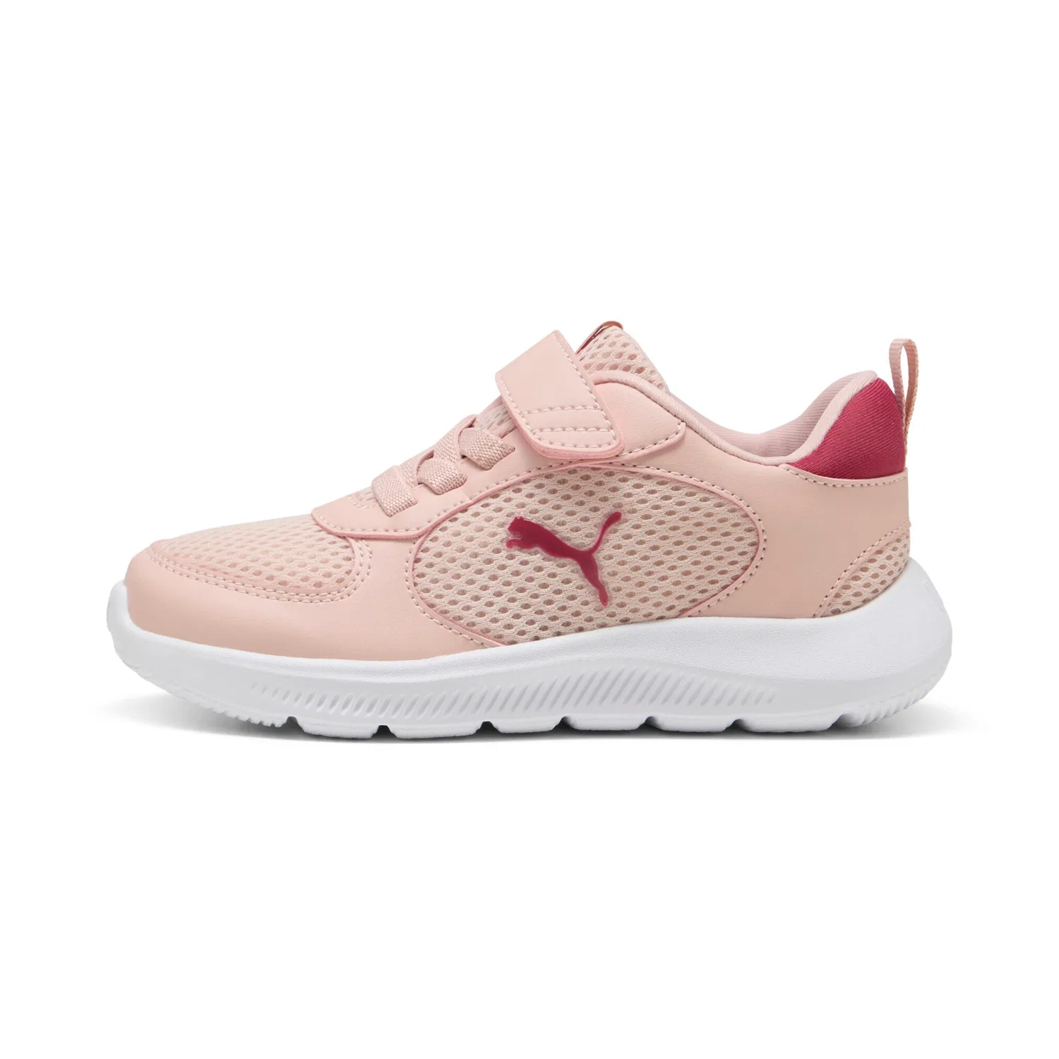 Детские кроссовки с комбинированной застежкой Fun Racer 2 AC PS PUMA, Rose Quartz/Pink — фото 2