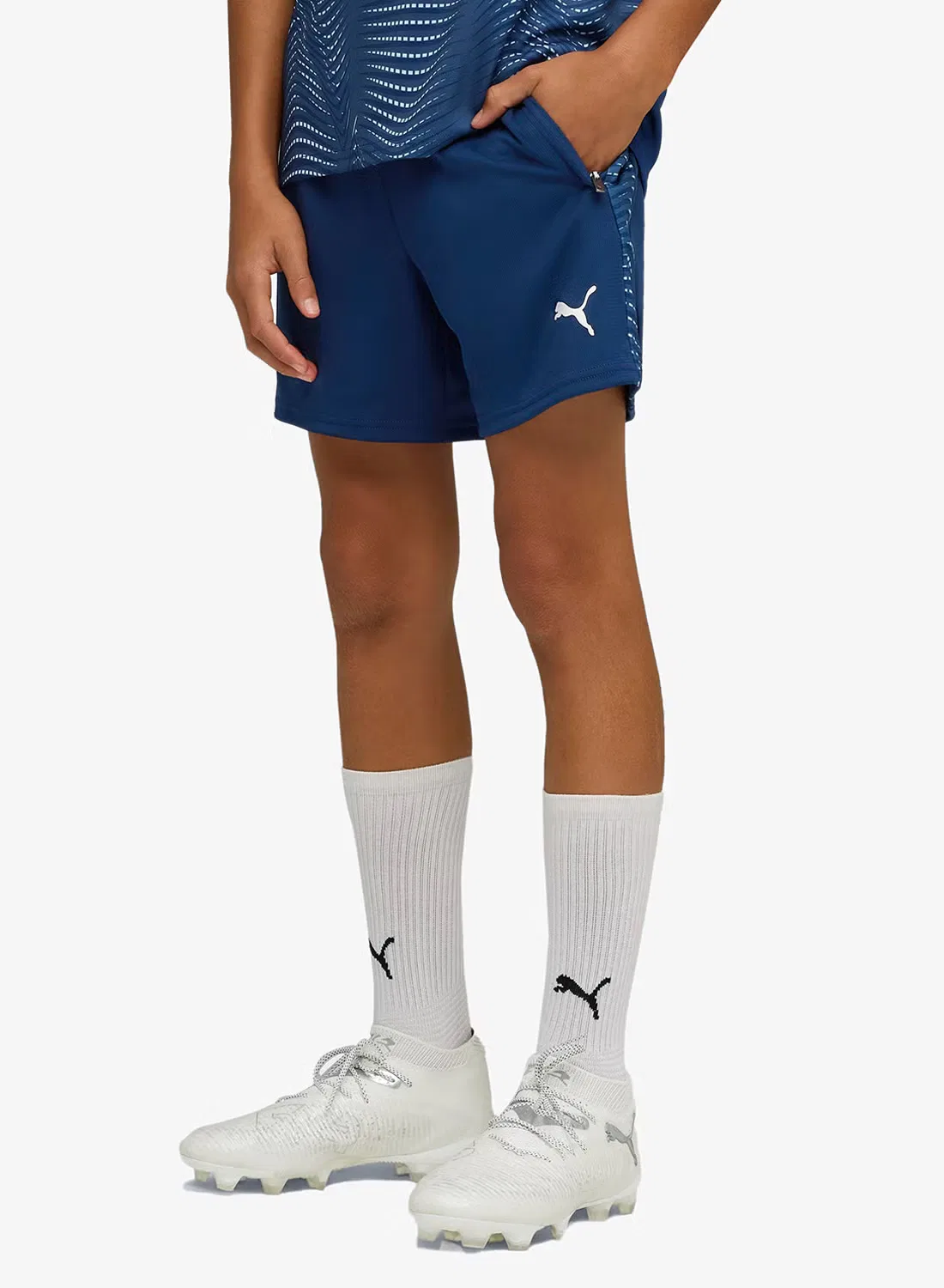 Шорты спортивные Youth Individualfinal Puma, синий