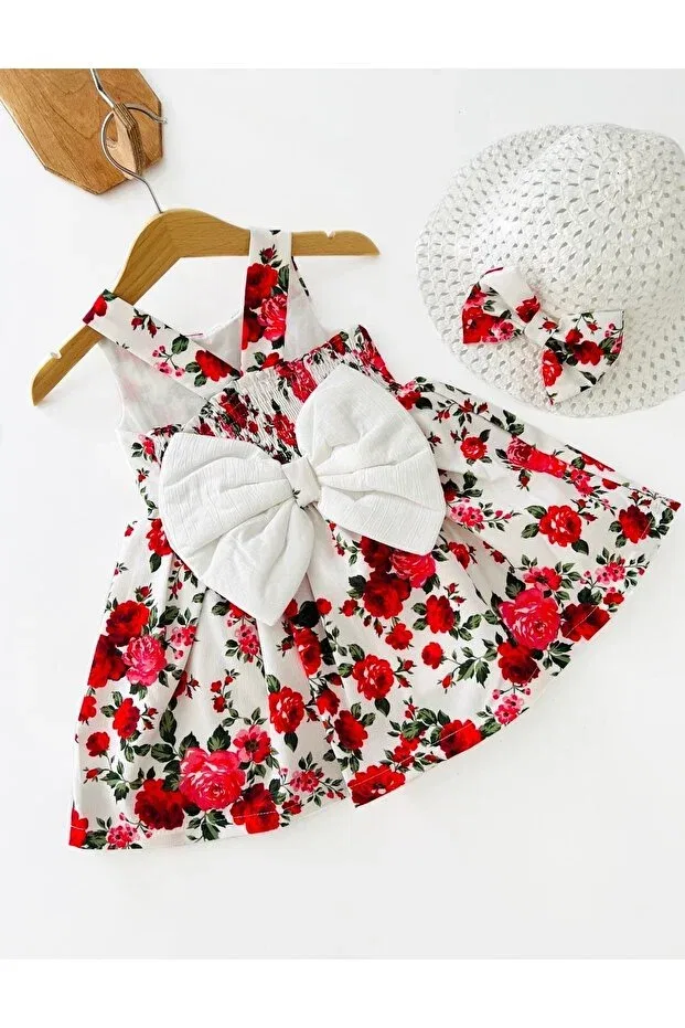 Детское платье для девочек с длинным рукавом marian Colored Baby, Red