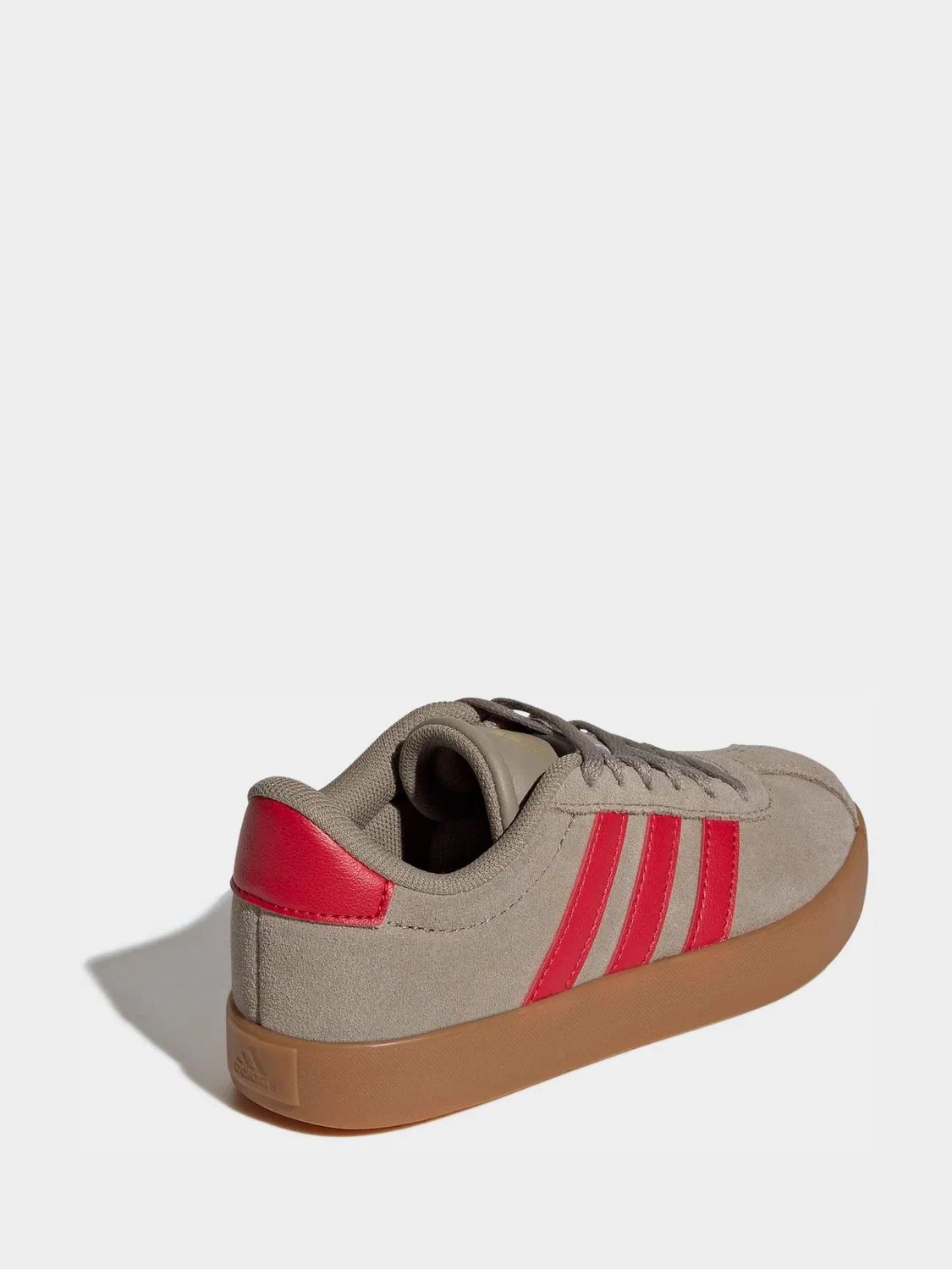Кроссовки VL Court 3.0 adidas, коричневый/красный — фото 4