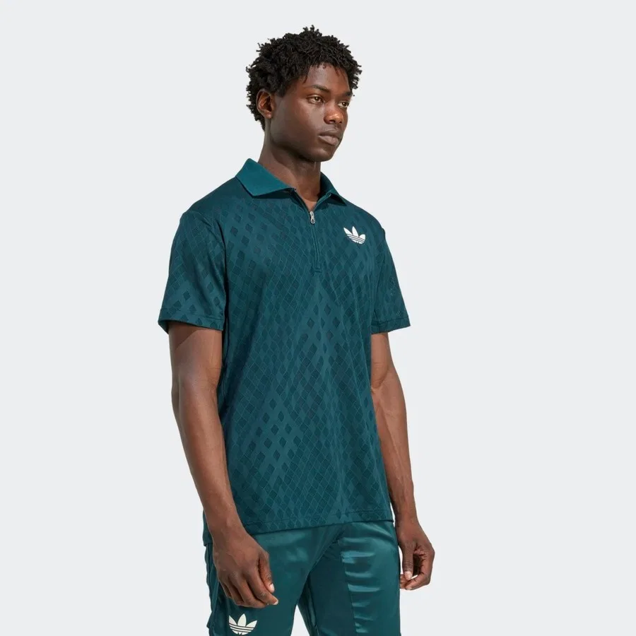 Поло спортивное с принтом JY4848 Polo Pro adidas, Разноцветный — фото 4