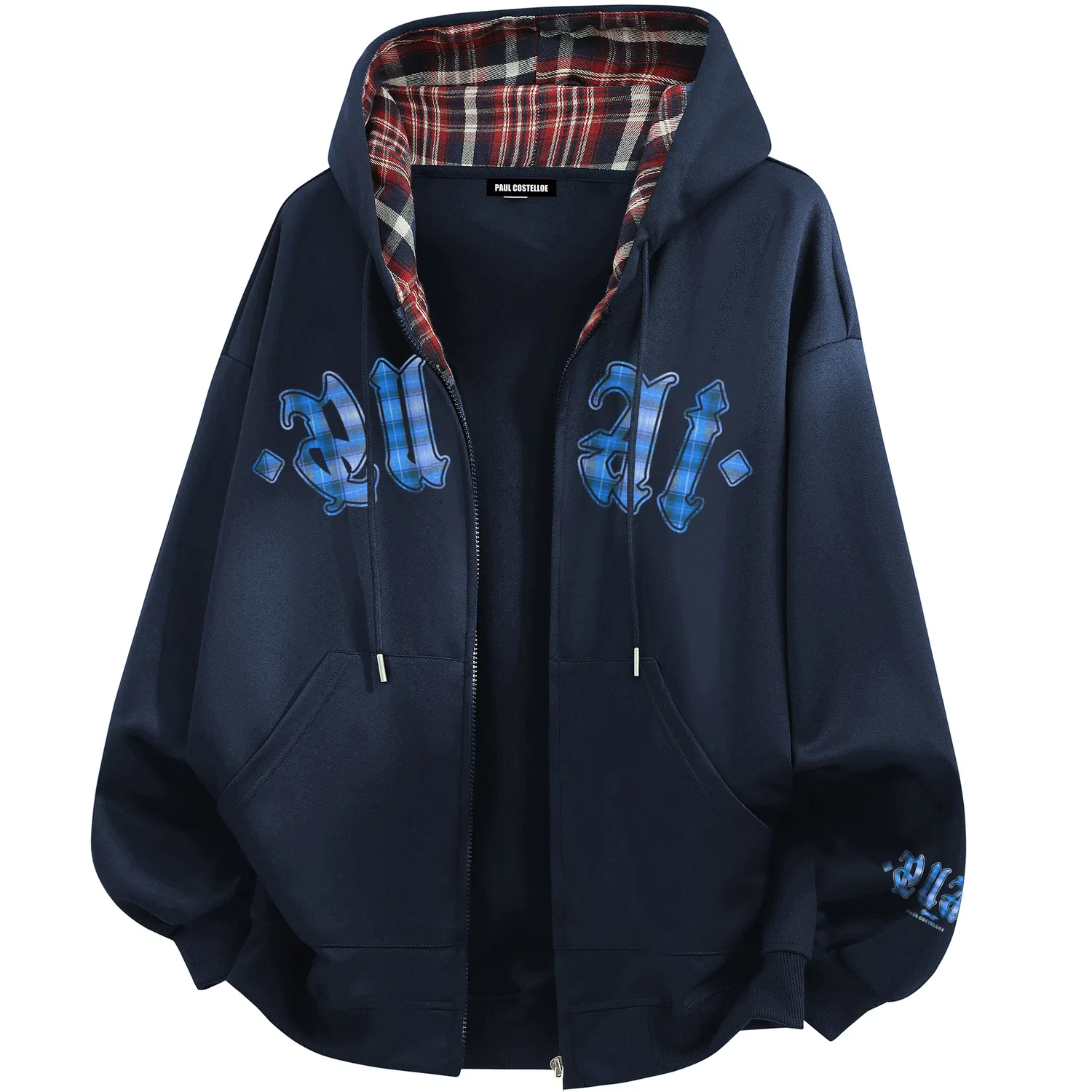 Детский свитшот с начесом High Street Style Navy Blue Fleece-Lined Paul Costelloe