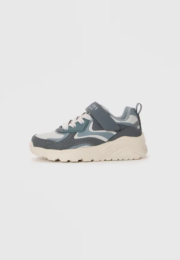 Кроссовки из искусственной кожи Uno lite Skechers, Light Gray, светло-серый