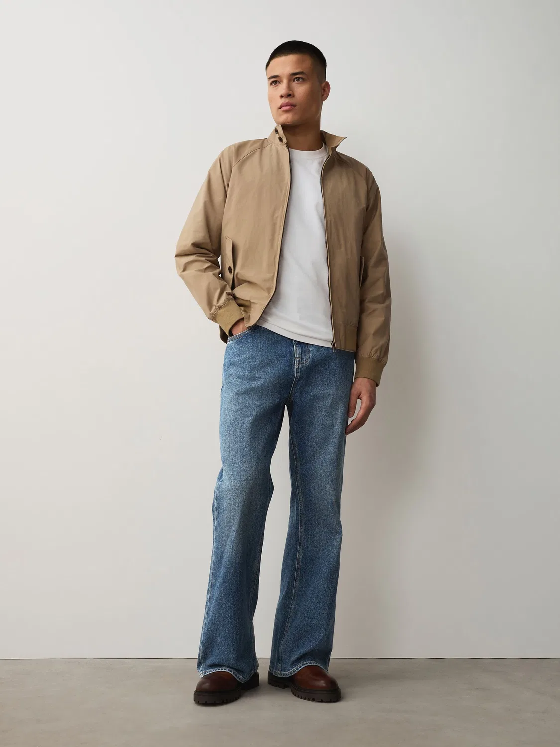 Джинсы расклешенные Blue Denim Flared Next, синий деним — фото 2