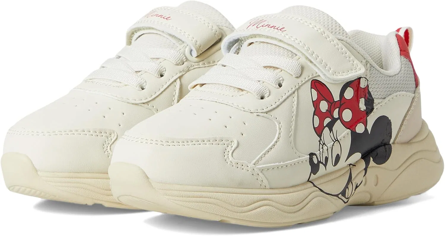 Детские кроссовки для девочек с принтом Minnie Mouse Josmo, Off-White