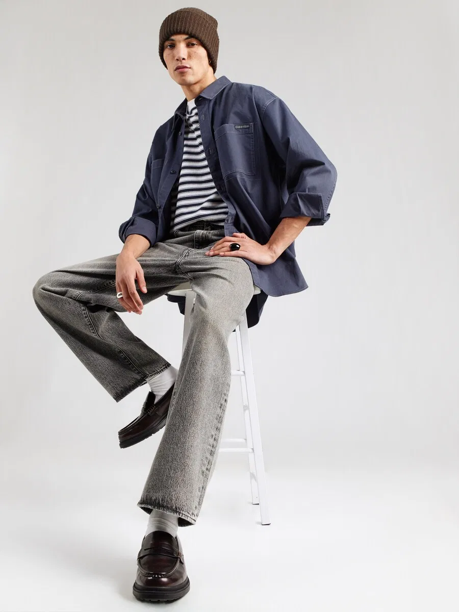Джинсы LEVI'S Baggy Jeans '578 BAGGY' серого цвета — фото 4