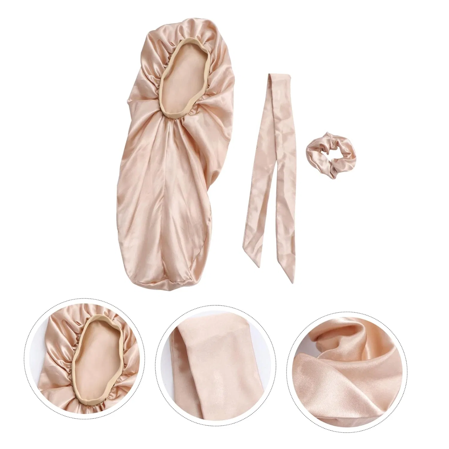 Набор шапочек для душа Satin, 9 шт, DOITOOL, 69x29 см, мультиколор — фото 2