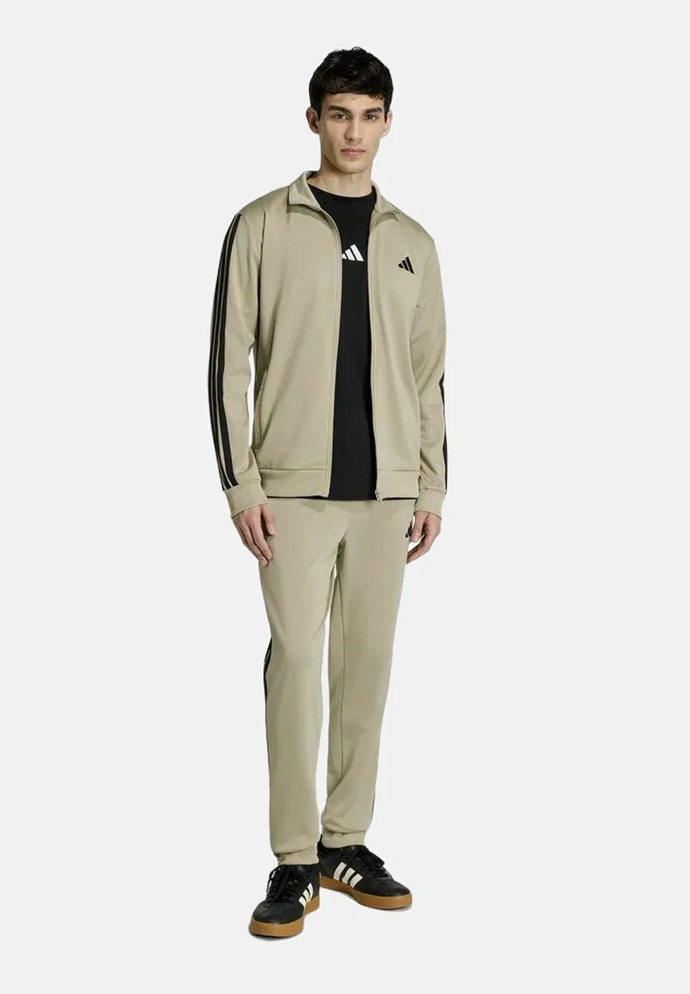 Спортивный костюм Tuta Essentials комплект с 3 полосками - спортивный костюм Adidas Performance, Beige — фото 2