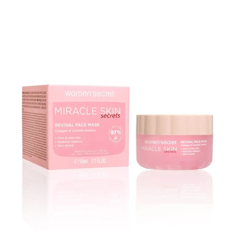 Гелевая маска для лица Women'Secret Miracle Skin Secrets Revival Face Mask, 50 мл — фото 2