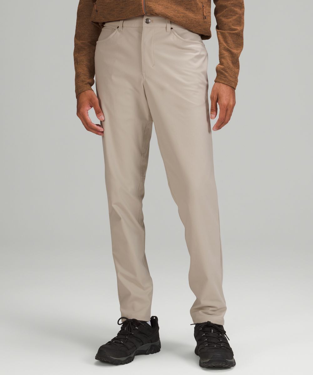 

Брюки ABC Slim Fit с 5 карманами Lululemon, серебряный