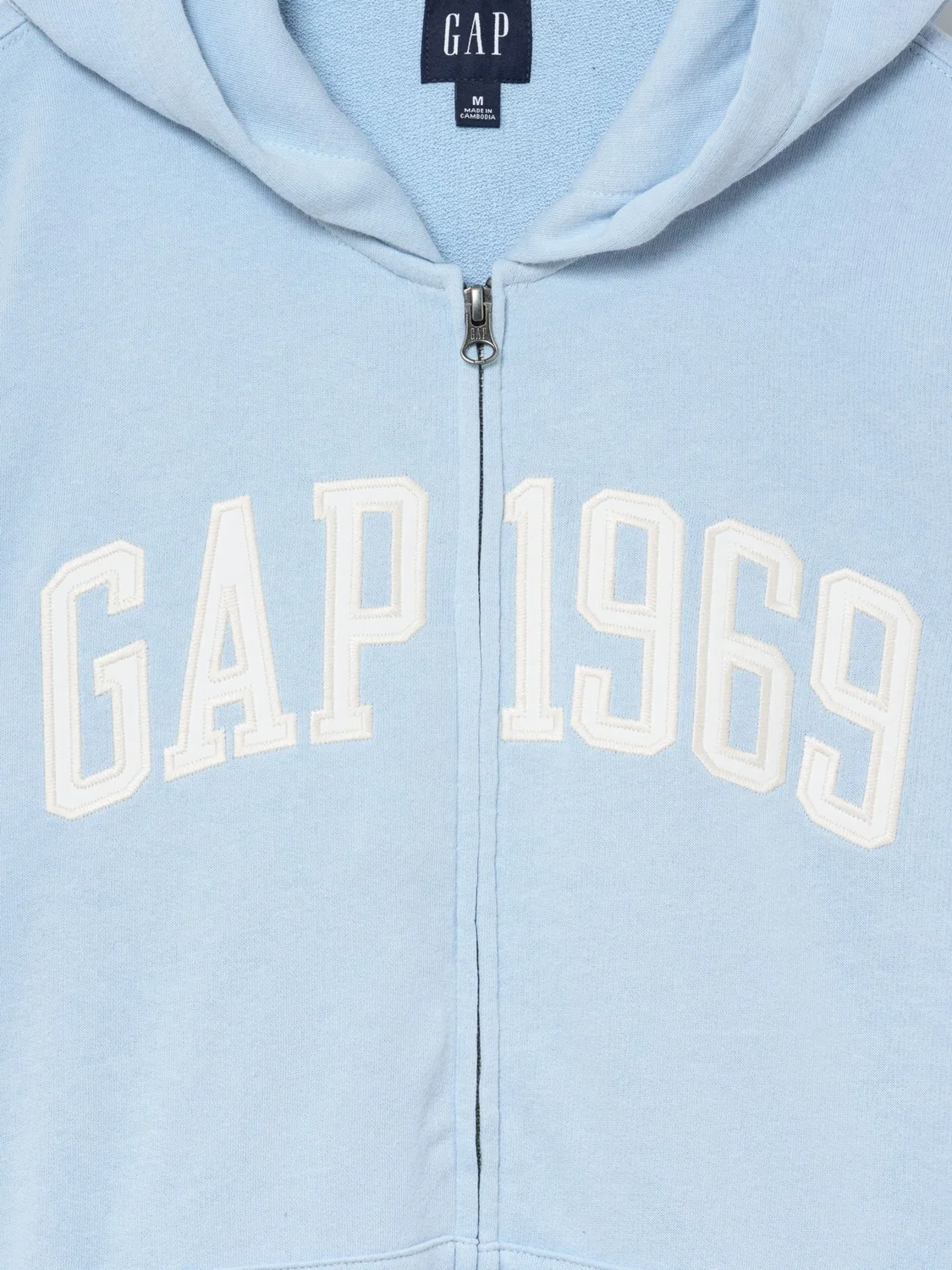 Худи, флисовое Gap 1969 Gap, синий — фото 4