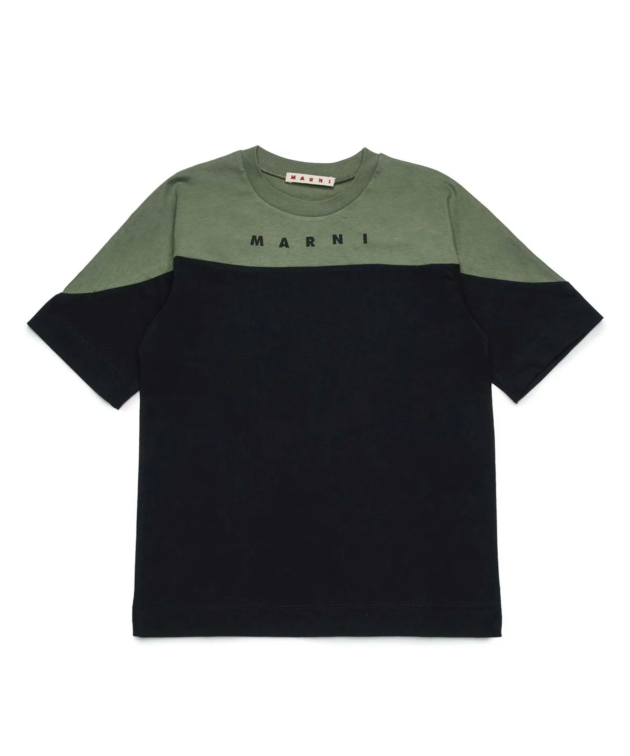 Детская футболка с коротким рукавом MARNI, Черный