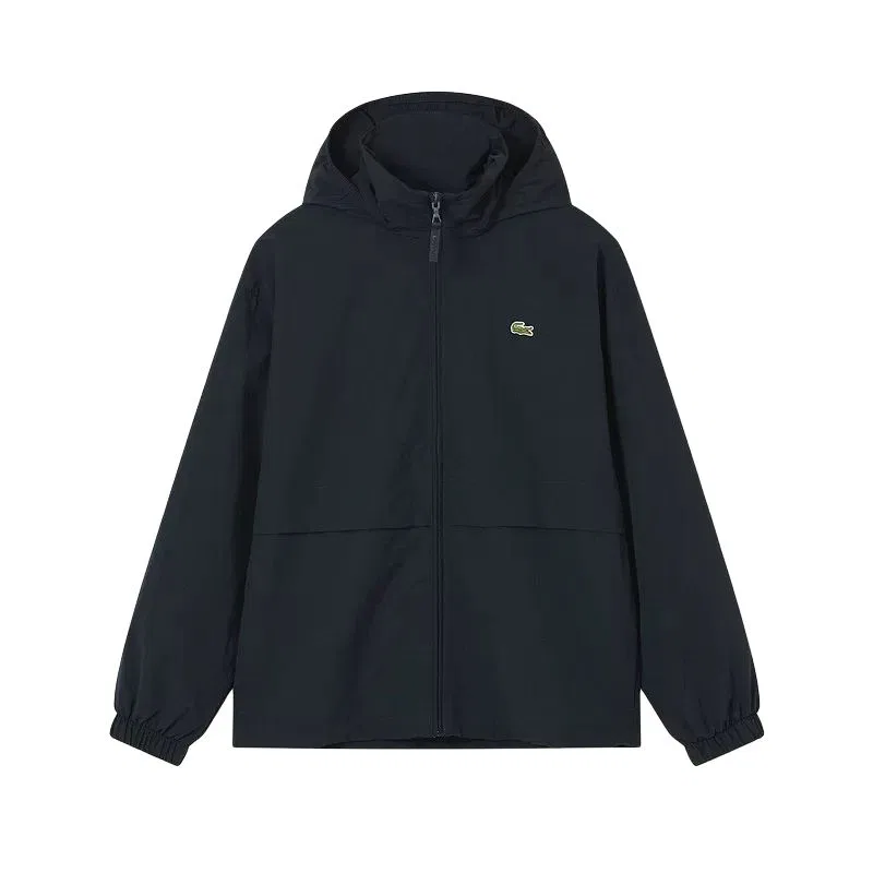 Мужская куртка с капюшоном, прямой крой, LACOSTE, Khaki Green — фото 3