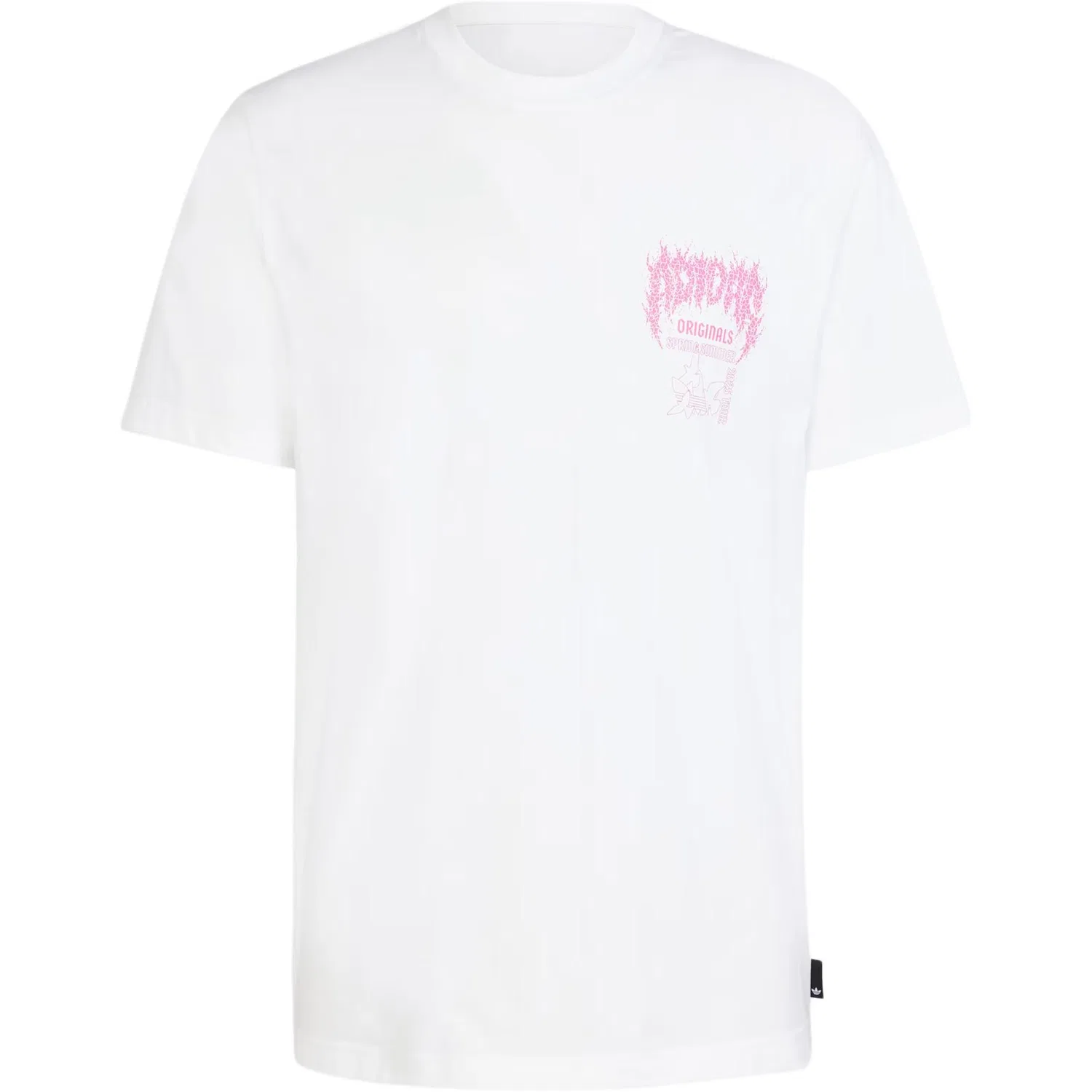 Мужская футболка с принтом Adidas Originals, White