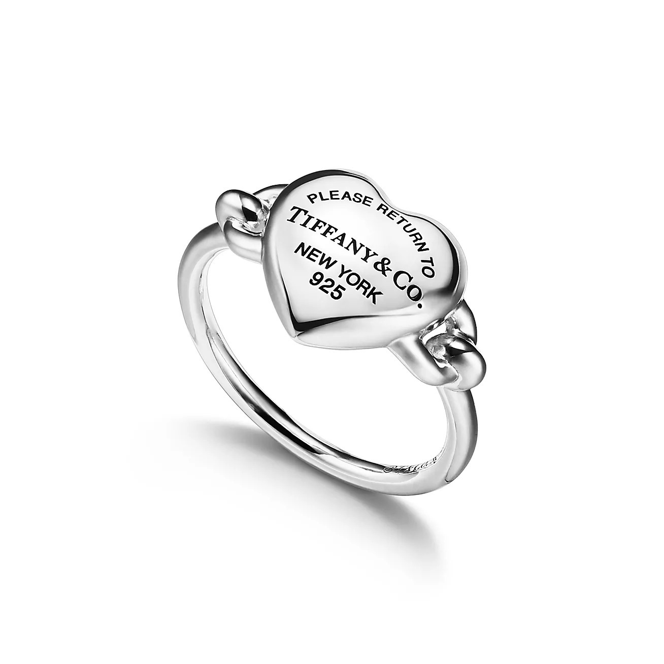 Кольцо Tiffany & Co. Return to Tiffany Full Heart, серебро — фото 2