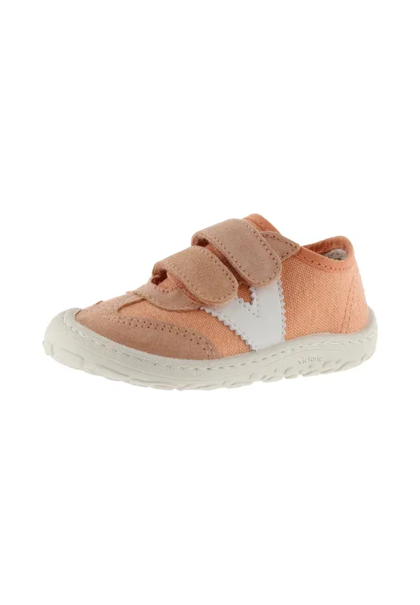 Ботинки на липучке Bosco barefoot low Victoria Shoes, Orange — фото 2
