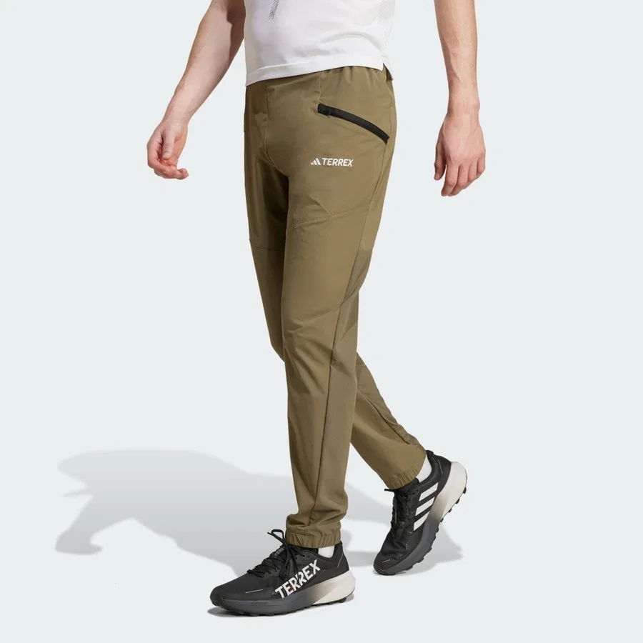 Термоштаны для бега adidas Terrex Xperior Light Pants, Зеленый