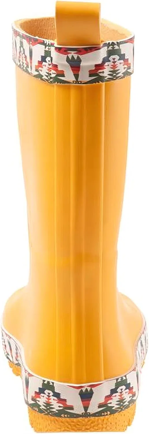 Детские сапоги для мальчиков водонепроницаемые Mid Rain Boots, Yellow — фото 2
