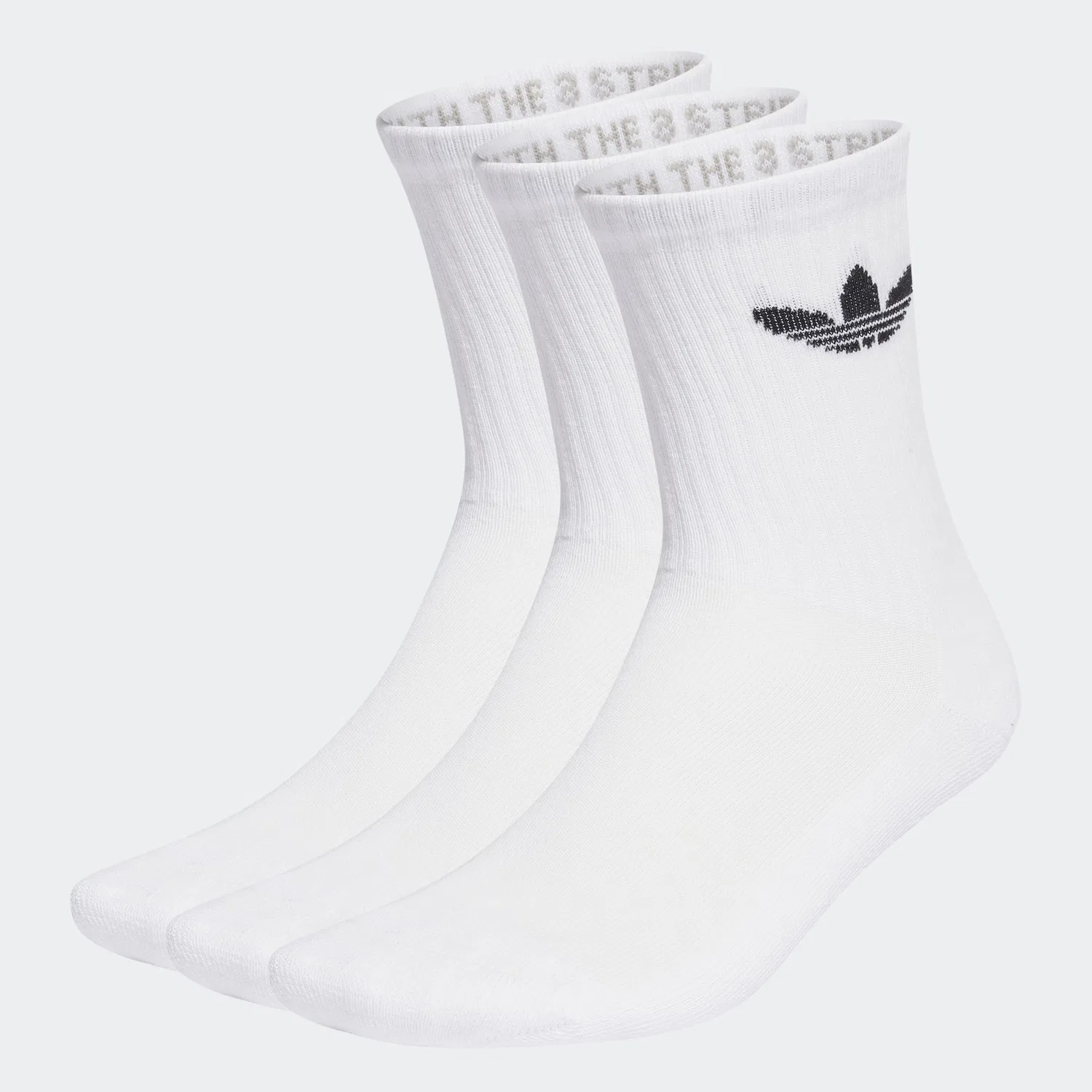 Мужские носки спортивные с логотипом Adidas Originals, White