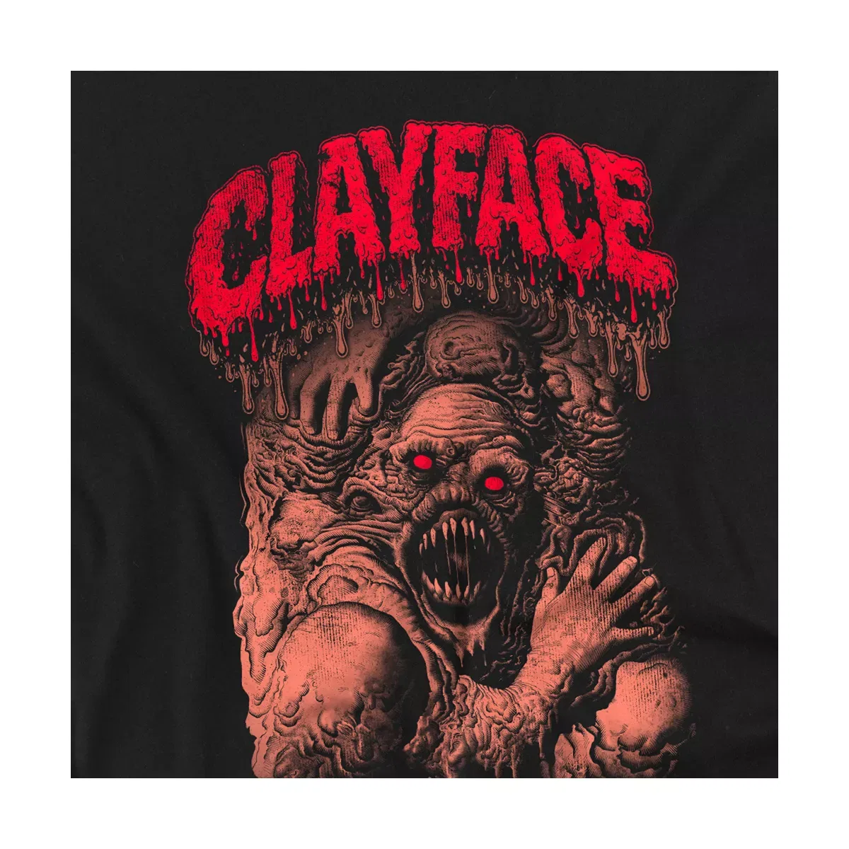Детская футболка с принтом Batman Clayface Melt Batman, Black — фото 3