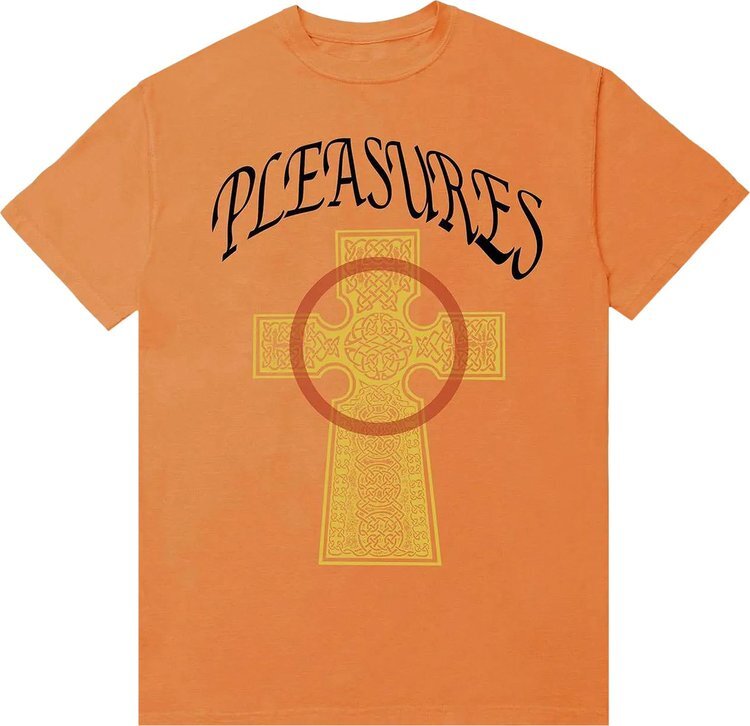 

Футболка Pleasures Vegan T-Shirt 'Orange', оранжевый
