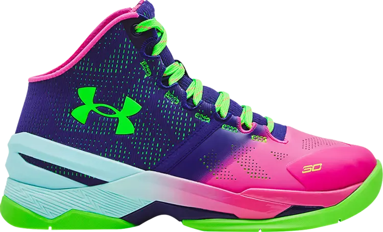 

Кроссовки Under Armour Curry 2 Retro GS Northern Lights 2022, разноцветный, Синий, Кроссовки Under Armour Curry 2 Retro GS Northern Lights 2022, разноцветный