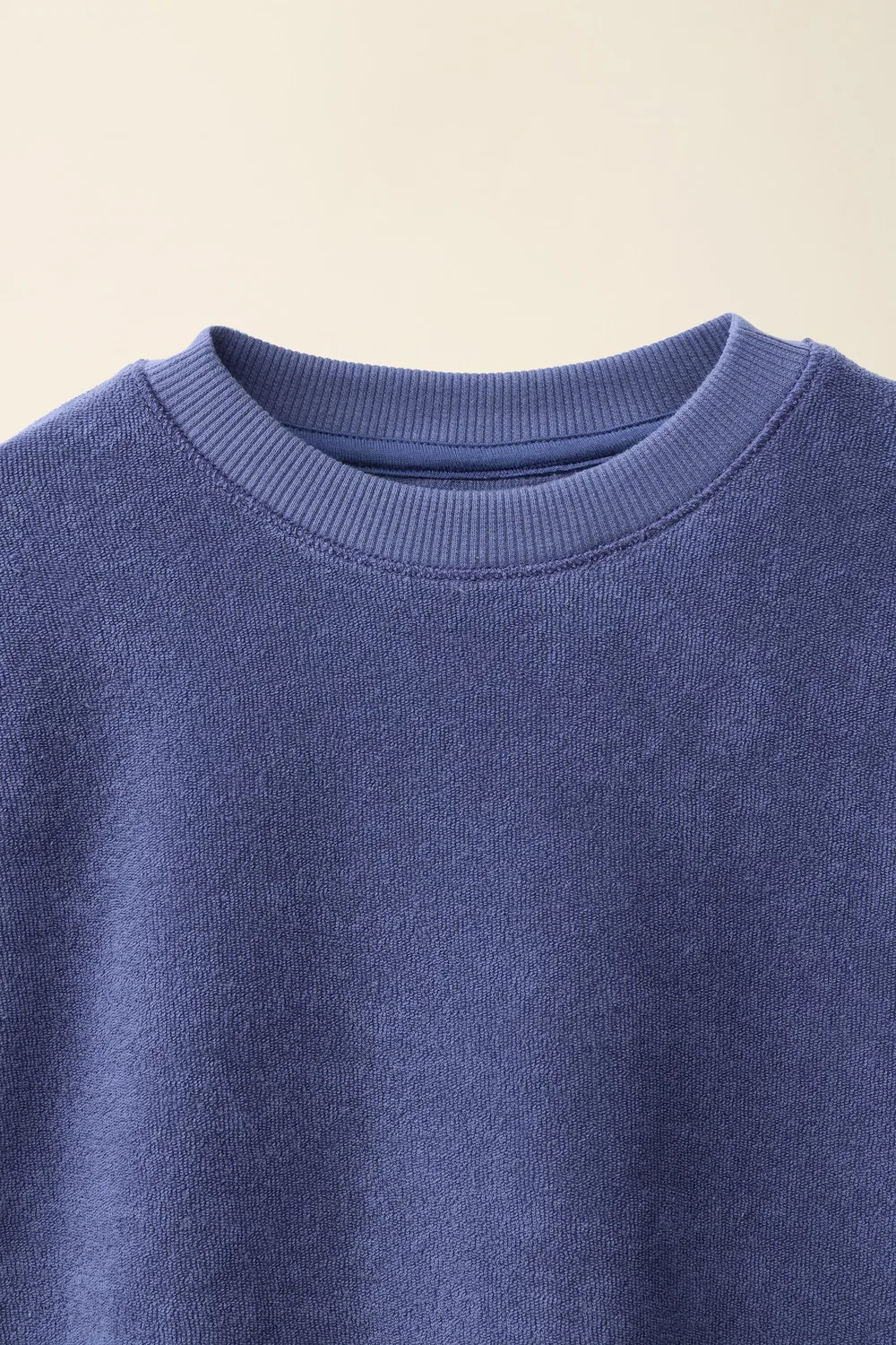 Тканевая толстовка из махровой ткани, созданная в сотрудничестве Caramel London и Zara, Blue — фото 3