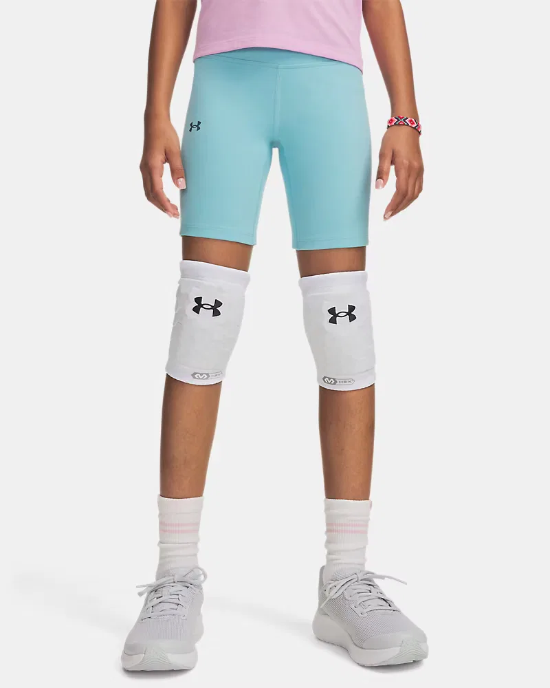 Велошорты детские с внутренним швом 16,5 см, влагоотводящие, UA Motion UnderArmour, Blue Haze/Boundless Blue
