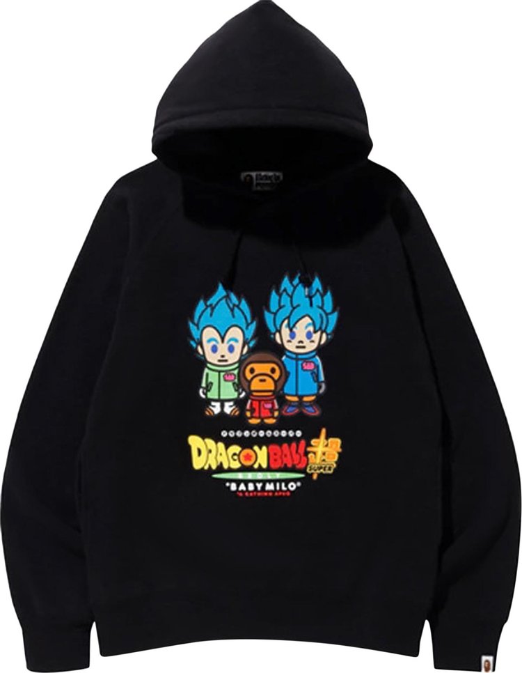 

Худи BAPE x Dragon Ball Z Super Son Goku & Vegeta Hoodie 'Black', черный