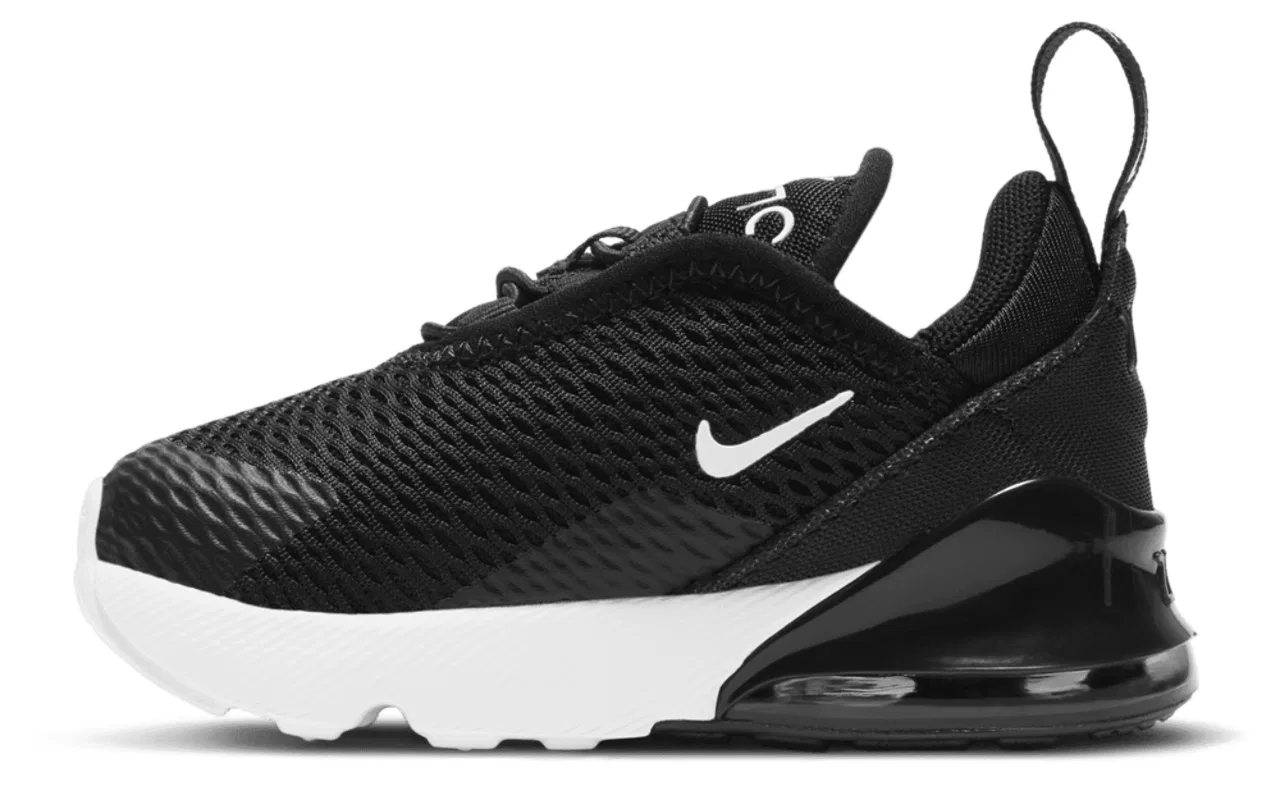 Кроссовки для мальчиков Air Max 270 Nike, черный/белый — фото 2