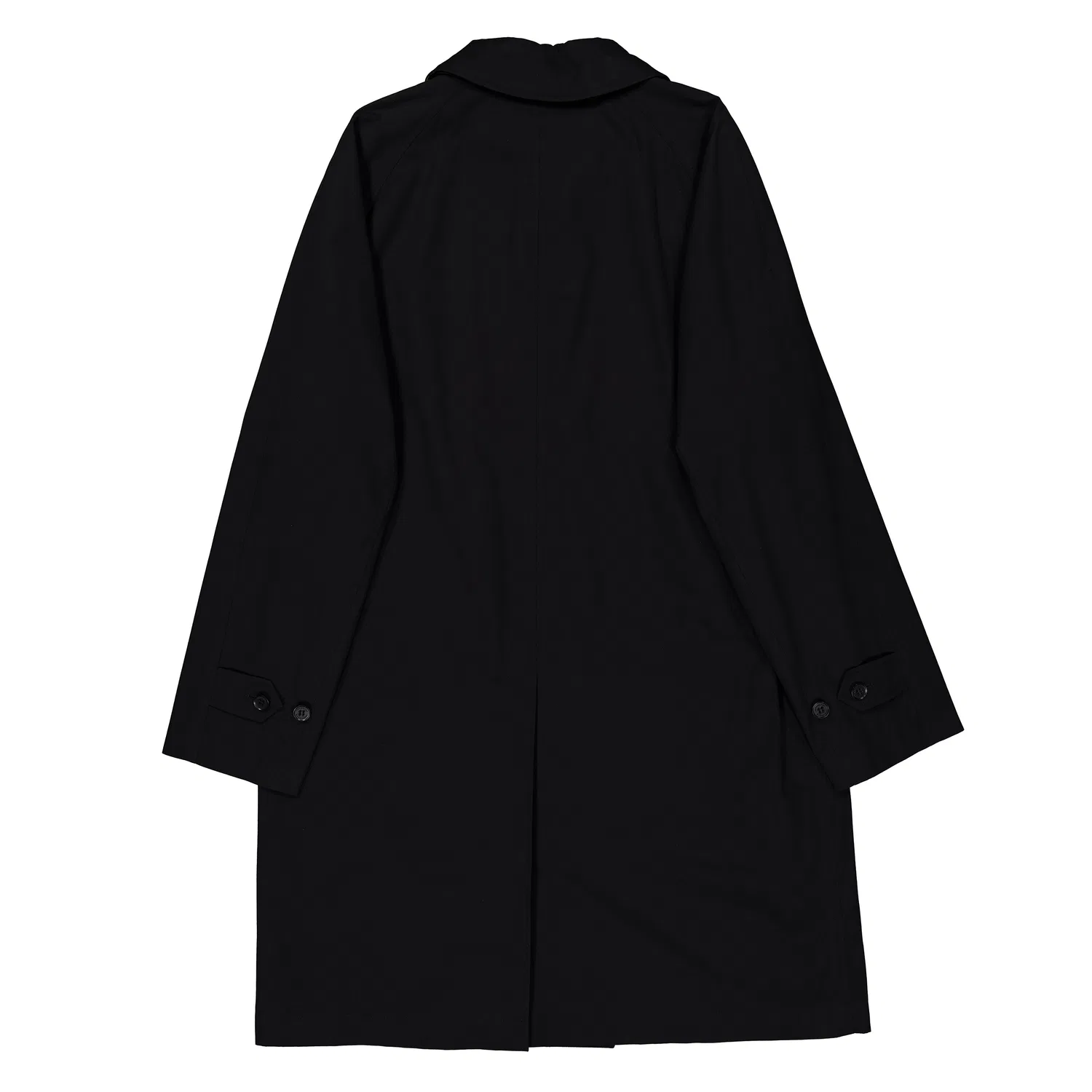 Пальто из габардина The Camden Gabardine Car Coat Burberry, Black — фото 3