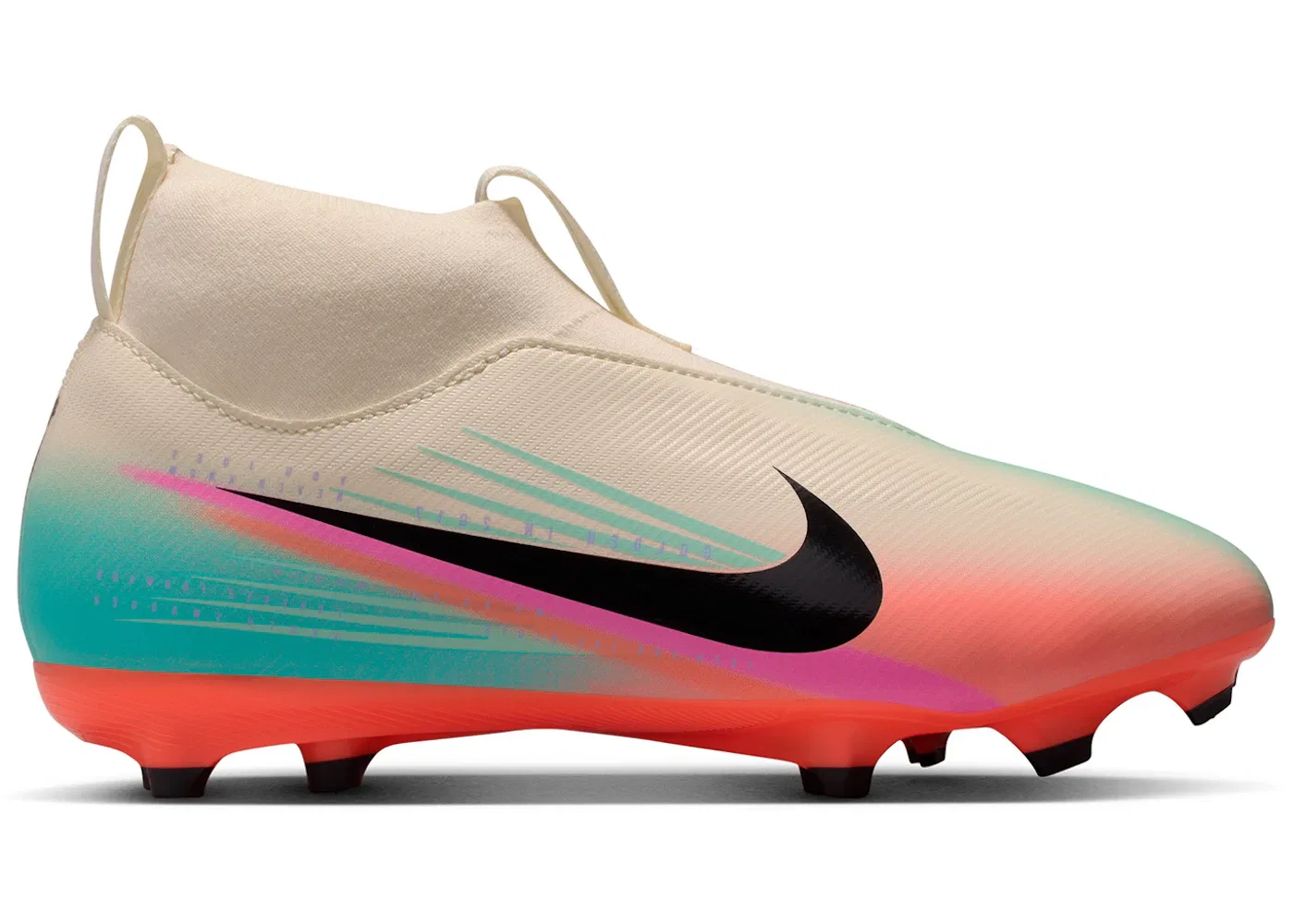 Детские бутсы Nike Mercurial Superfly 10 Academy FG/MG, Pale Ivory/Black