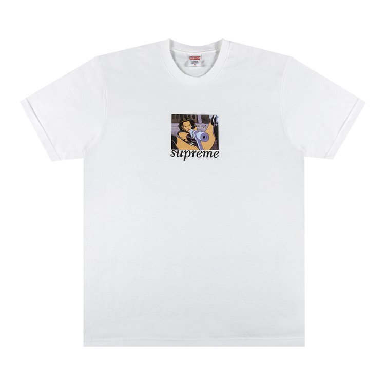 

Футболка Supreme Aeon Flux Gun Tee 'White', белый