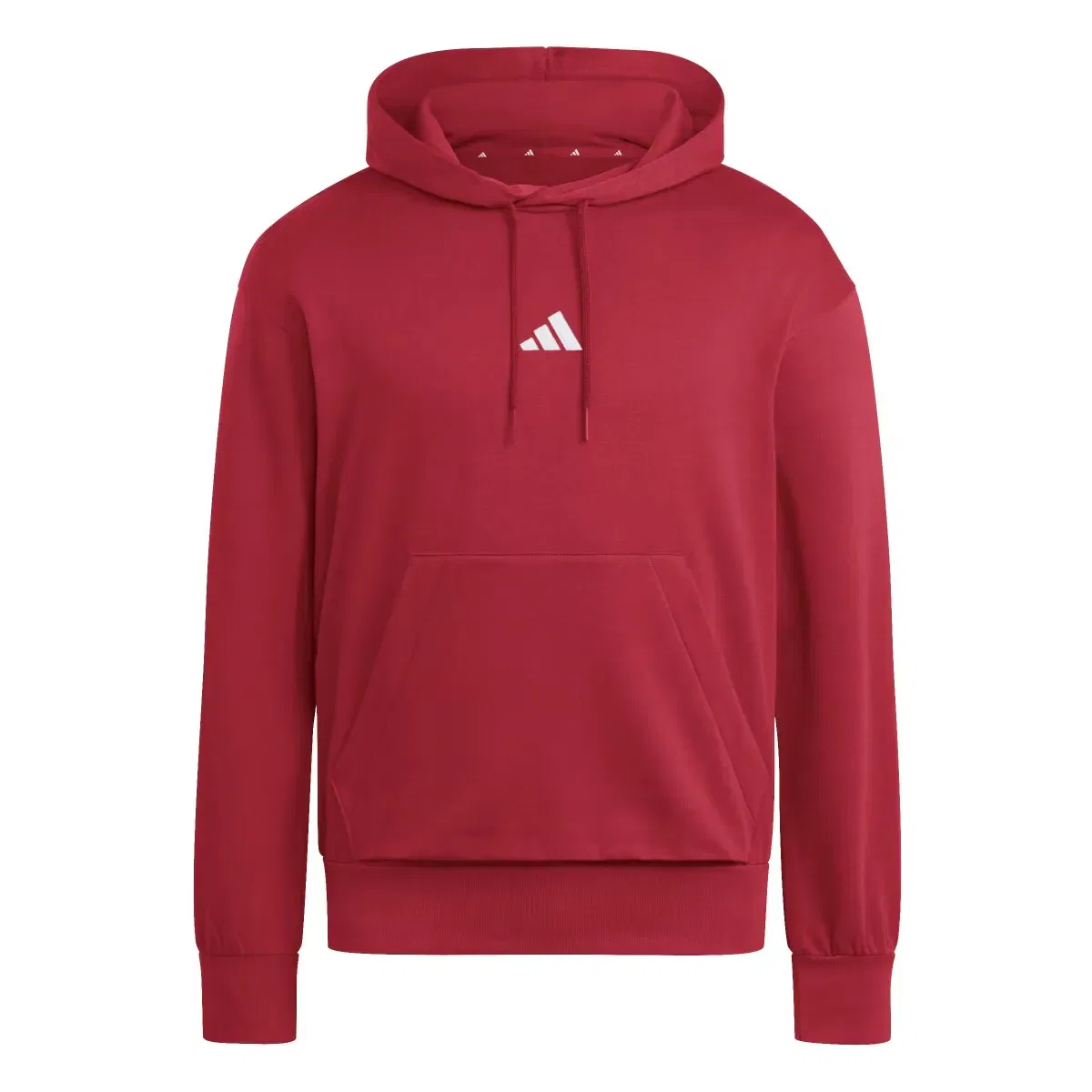 Мужская худи adidas, Цвет Burdeos — фото 3