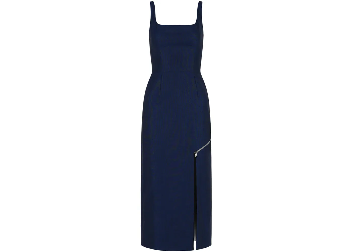Женское платье с разрезом Alexander McQueen, Black Ultramarine