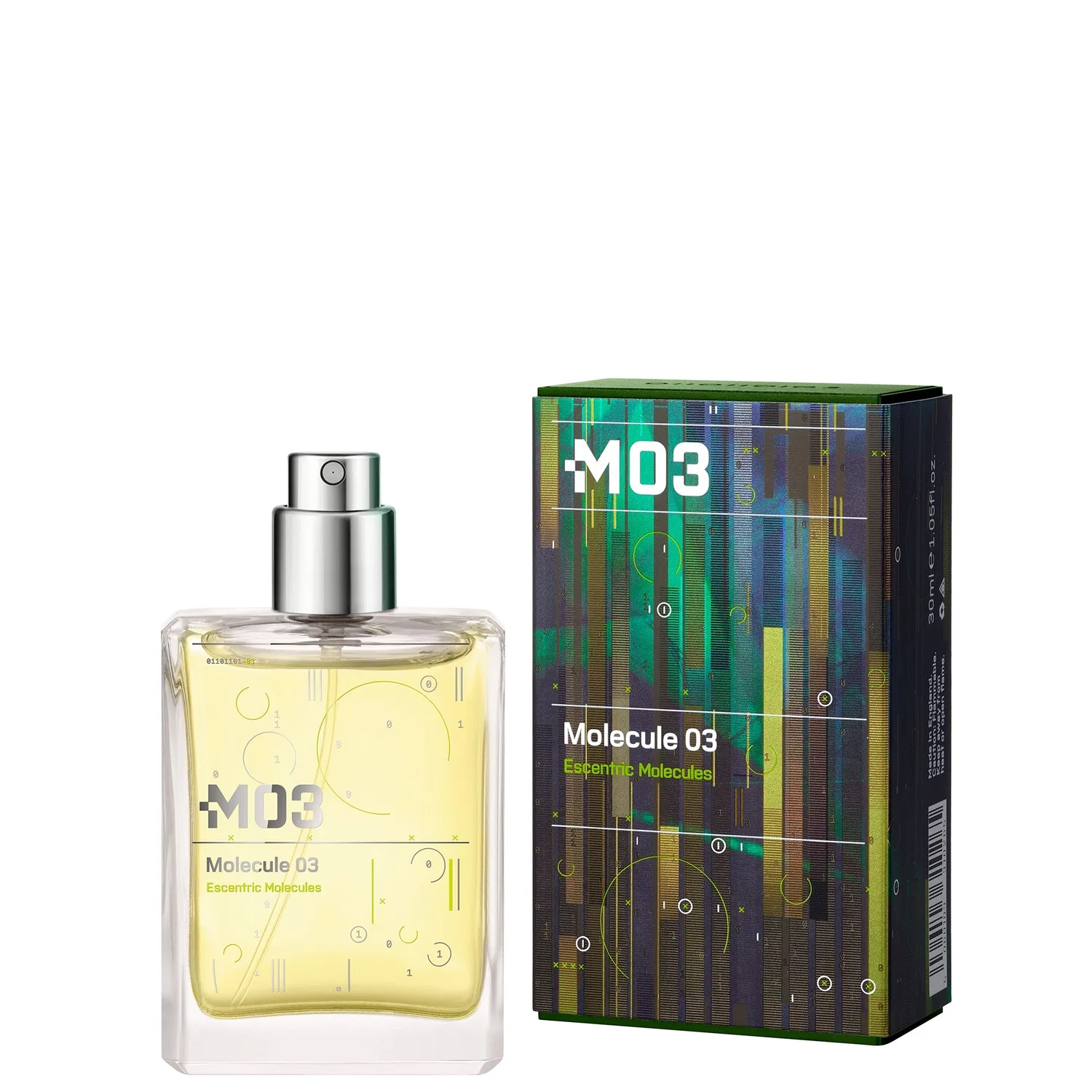 Туалетная вода Escentric Molecules Molecule 03 Refill, металлический кейс, 30 мл — фото 4