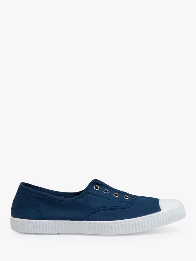 Кроссовки Trotters Adult Hampton Plum Canvas Shoes, темно-синий