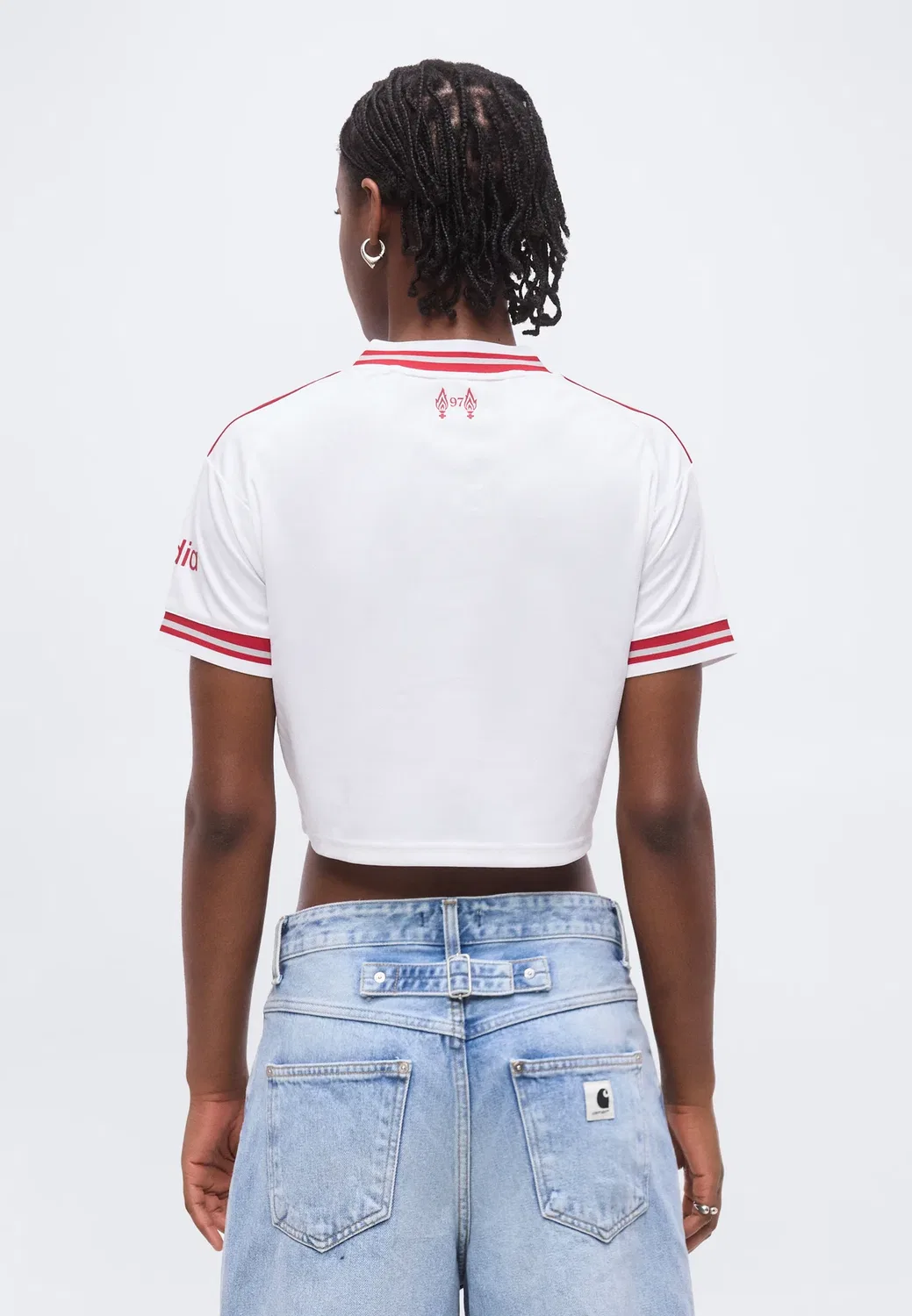 Футбольная майка «Ливерпуля» на выездной сезон 26/27 Adidas Originals, White — фото 3