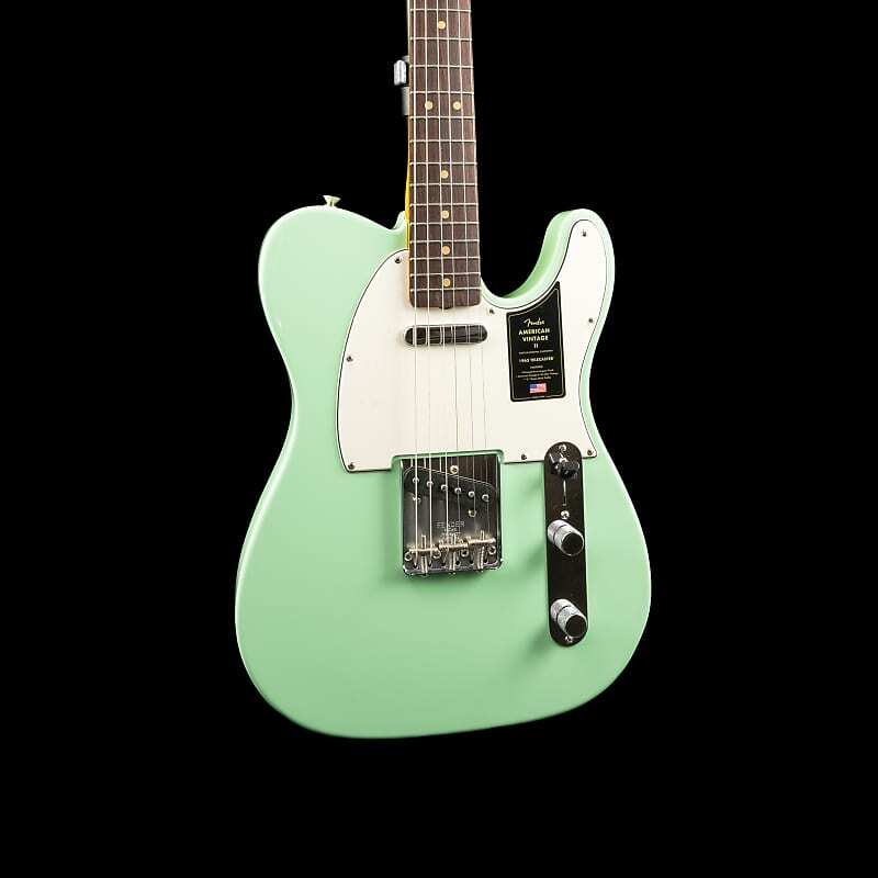 

Телекастер Fender American Vintage II '63 2023 г. American Vintage II '63 Telecaster, Зеленый, Телекастер Fender American Vintage II '63 2023 г. American Vintage II '63 Telecaster