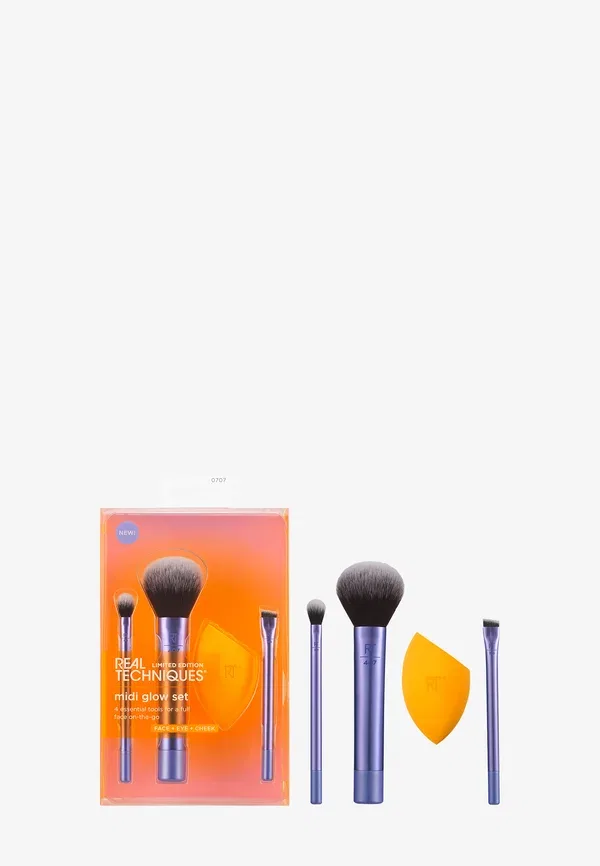 Косметический набор 4 инструмента Real Techniques Midi Glow Set