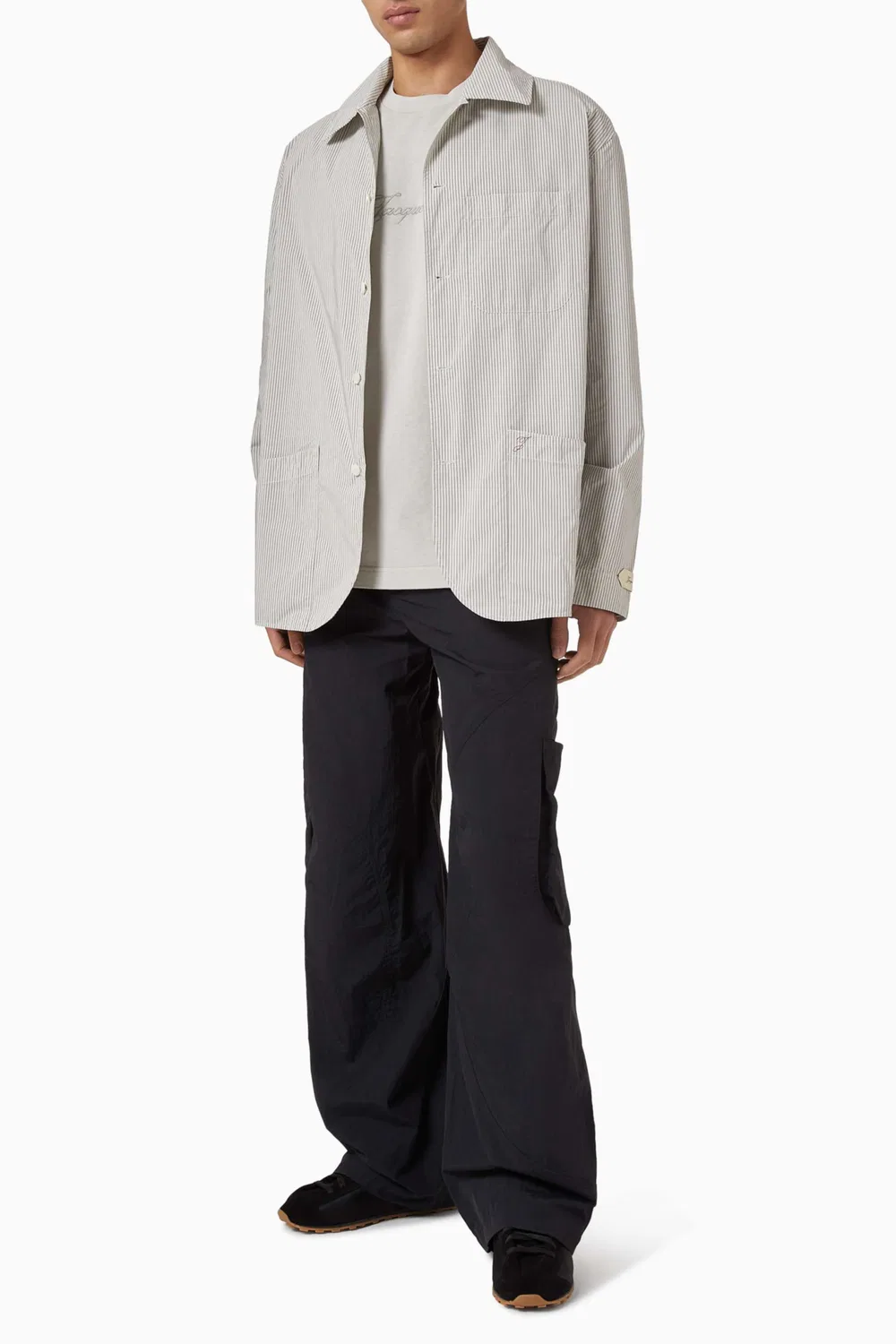 Лонгслив хлопковый Le T-shirt Pigmento Jacquemus — фото 2