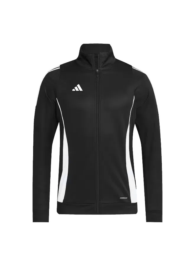 Куртка тренировочная с длинным рукавом Tiro24 Adidas, черный — фото 3