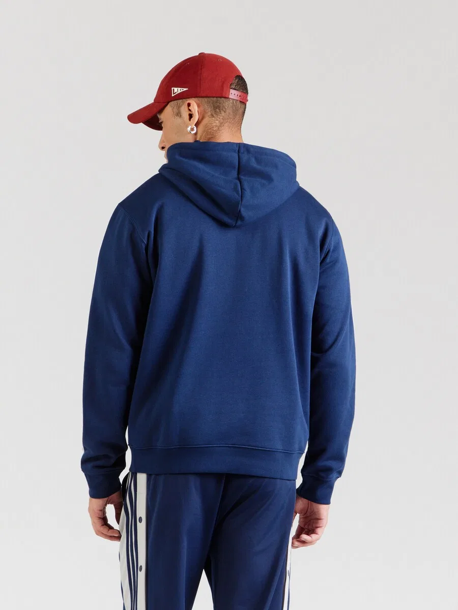 Толстовка ADIDAS ORIGINALS темно-синего цвета — фото 4