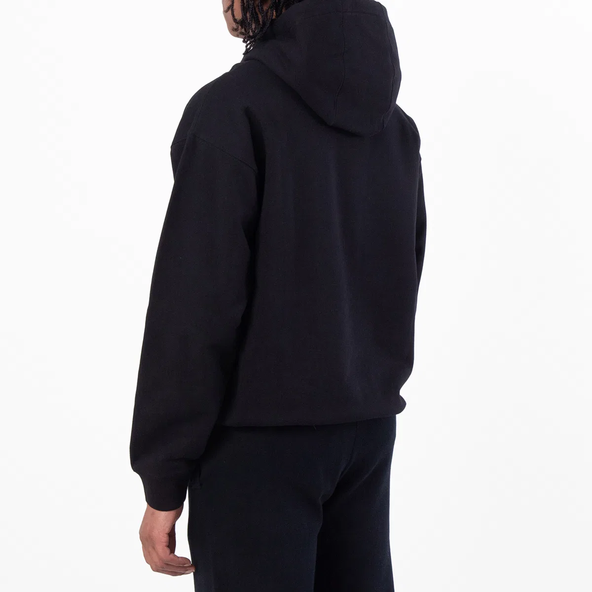 Худи с принтом 90s Vintage Logo Print Hoodie Versace, Black — фото 3